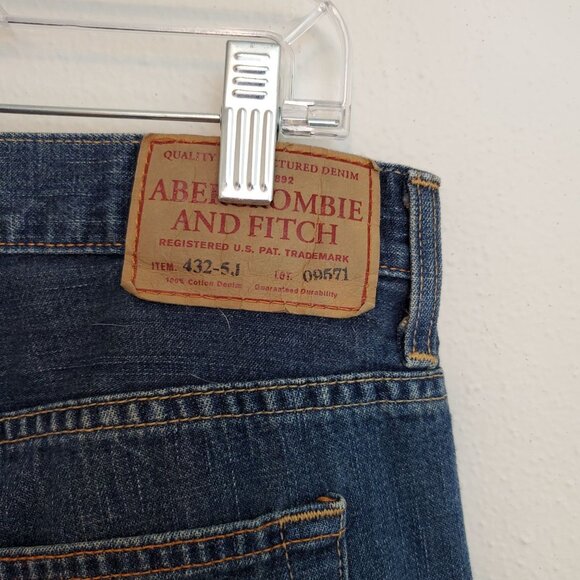 Vintage men's Abercrombie & Fitch boot cut button fly jeans - Picture 12 of 16